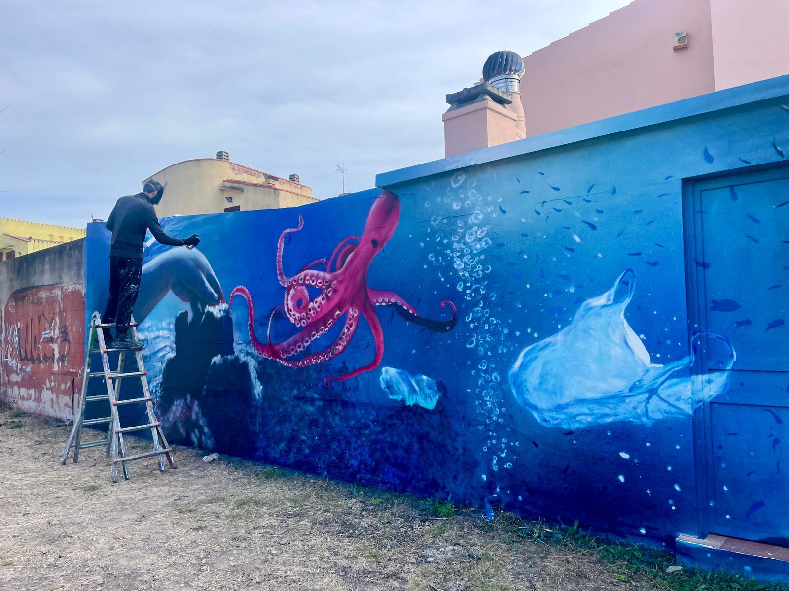 Per 'Ripensare la Città' Manu Invisible presenta il suo murale. E c'è anche la magia del tango 