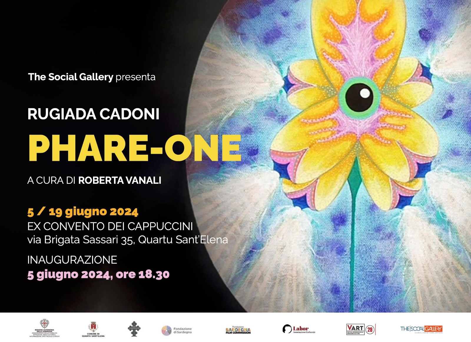 'Phare-One', all'Ex Convento per il V-Art Quartu Exposition focus sull'arte di Rugiada Cadoni