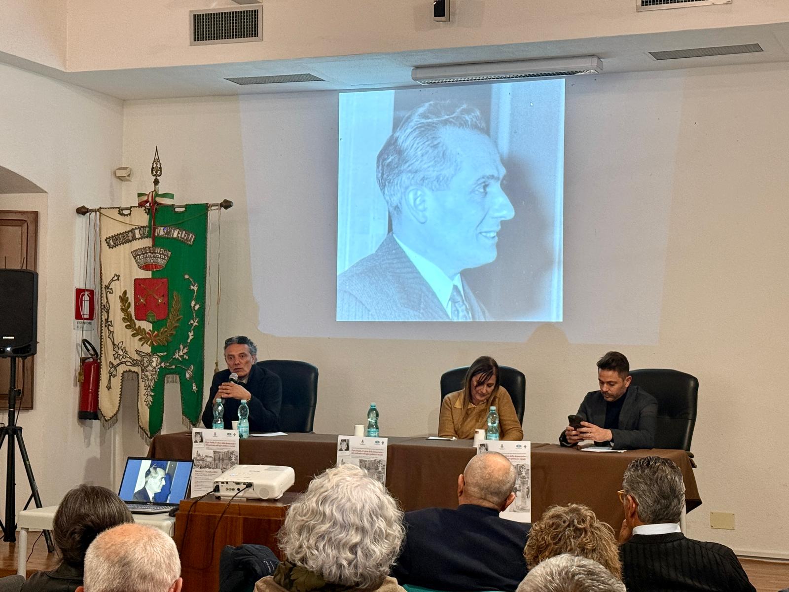 Evento dedicato a Piero Puddu, emozione e orgoglio in Sala in ricordo del grande politico