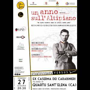 Venerdì 27 Giugno focus su Emilio Lussu